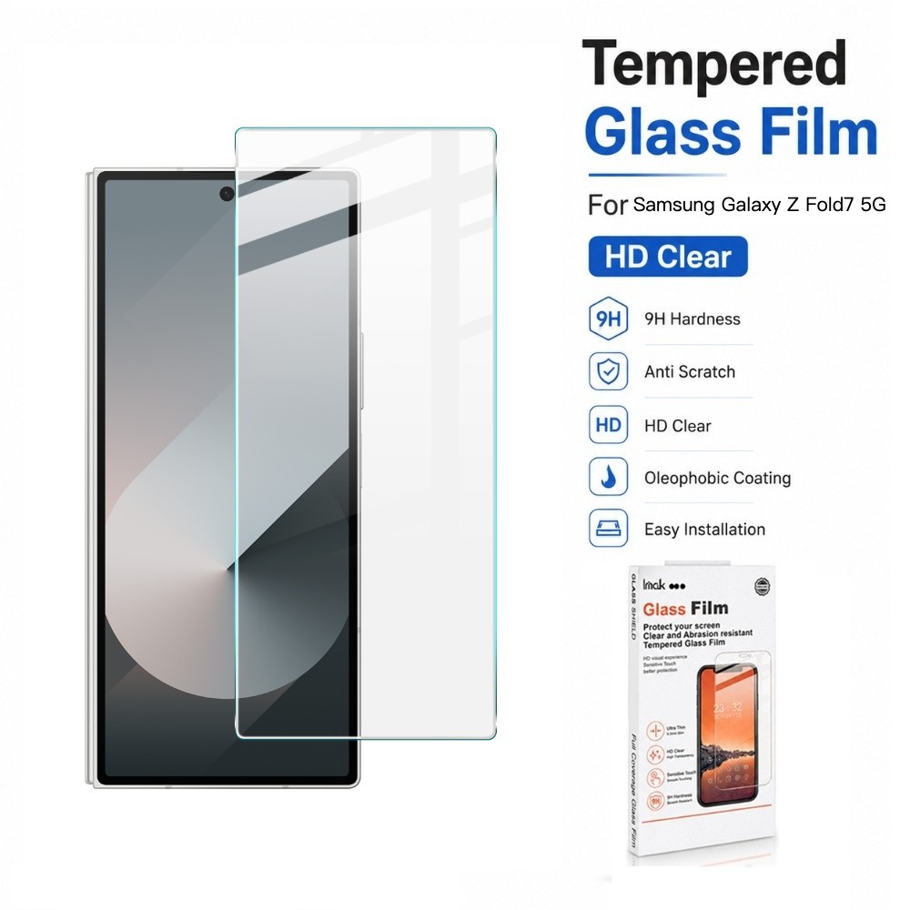 ฟิล์มกระจก สำหรับ Samsung Galaxy Z Fold7 Galaxy Z Fold6 Galaxy Z Fold5 Galaxy Z Fold4 กระจกนิรภัย