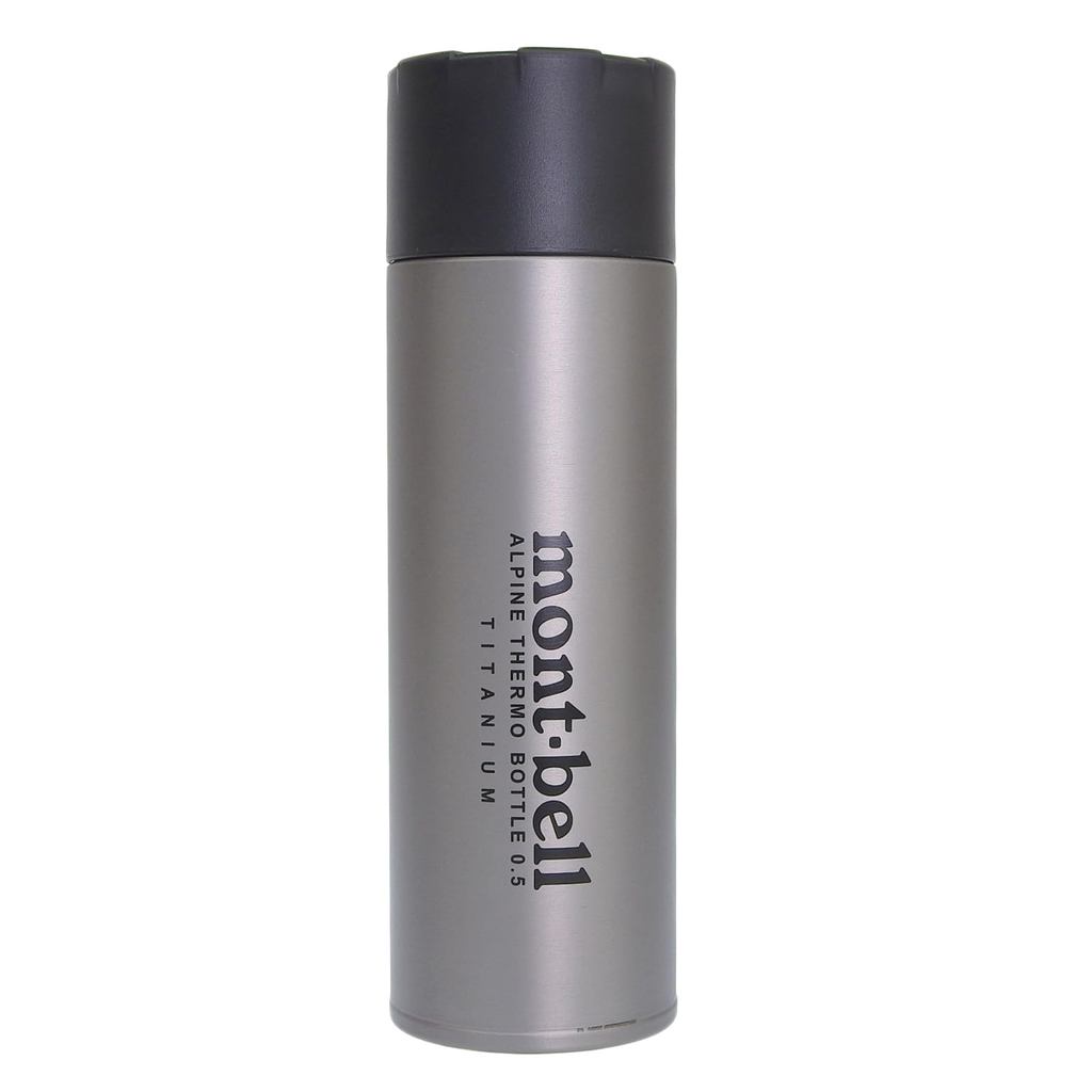 Montbell ขวดชายหญิง 500 มล Titanium Alpine Thermo Bottle TITANIUM ALPINE THERMO BOTTLE 11341