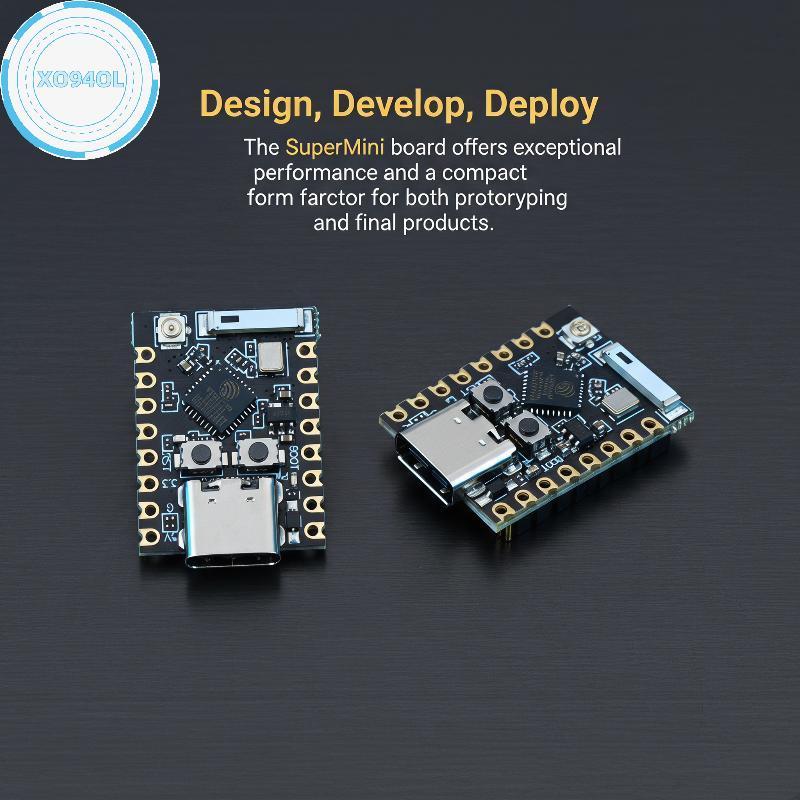 Xo94ol ESP32 C3 Super Mini WiFi Development Board 1 ชิ้นประเภท C สําหรับ Home Automation System Prototyping DIY ผู้ที่ชื่นชอบ TH
