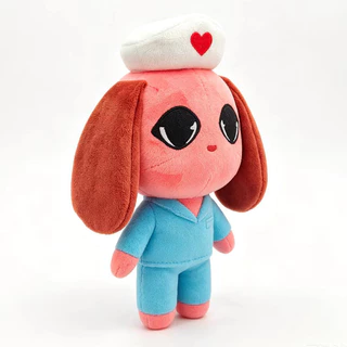 โรงพยาบาลสัตว์‌ Anomaly Plush Super Soft Shopkeeper พยาบาล Roblox Ren Intern กระต่ายเลขานุการยัดไส้ของเล่น Dr. ฮาร์โลว์ ตุ๊กตาสําหรับเด็กผู้หญิงเกมแฟนเด็กของขวัญ