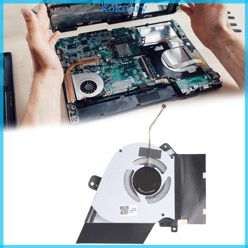 KOK แล็ปท็อปพัดลมระบายความร้อนหม้อน้ํา DC12V 4Pin 4 สายเงียบ GPU CPU Coolers สําหรับ ROG Zephyrus S 