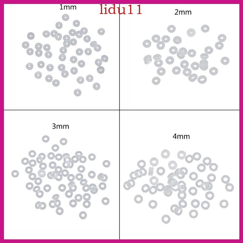 LID ยาง Stopper สําหรับเครื่องประดับทํา Spacer ลูกปัดสําหรับสร้อยข้อมือสร้อยคอ