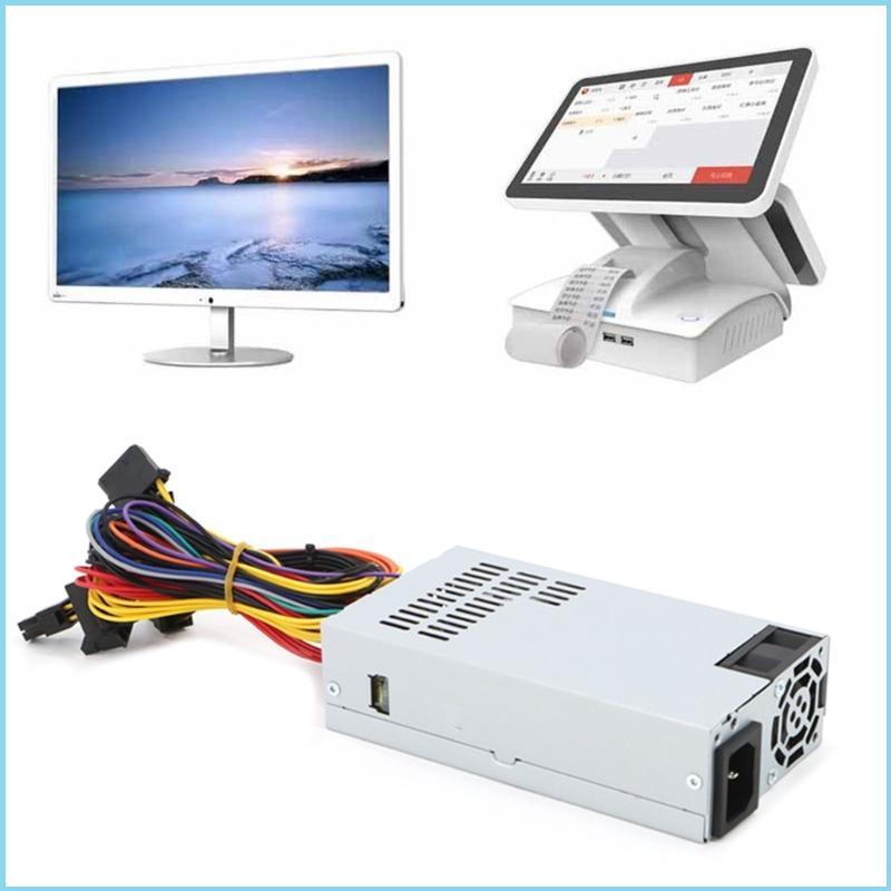 EZR 220V Mini ATX PC สําหรับกรณีแชสซี 1U Flex Power Supply สําหรับคอมพิวเตอร์โฮมออฟฟิศ