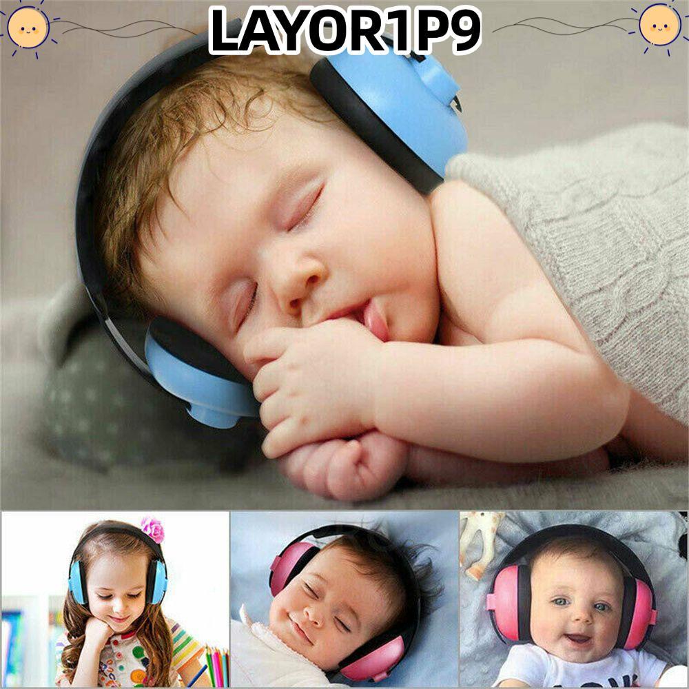 LAYOR1P9 อุปกรณ์ป้องกันการได้ยิน Earmuffs เด็ก Defenders ชุดหูฟังปรับ HeadPhones