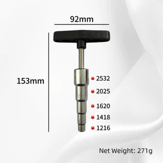 MOILYTH เครื่องขยายท่ออลูมิเนียมพลาสติก 16-32mm แบบมือหมุน ที่จับรูปตัว T ใช้งานในพื้นที่แคบ สำหรับ PVC PPR คุณภาพสูง