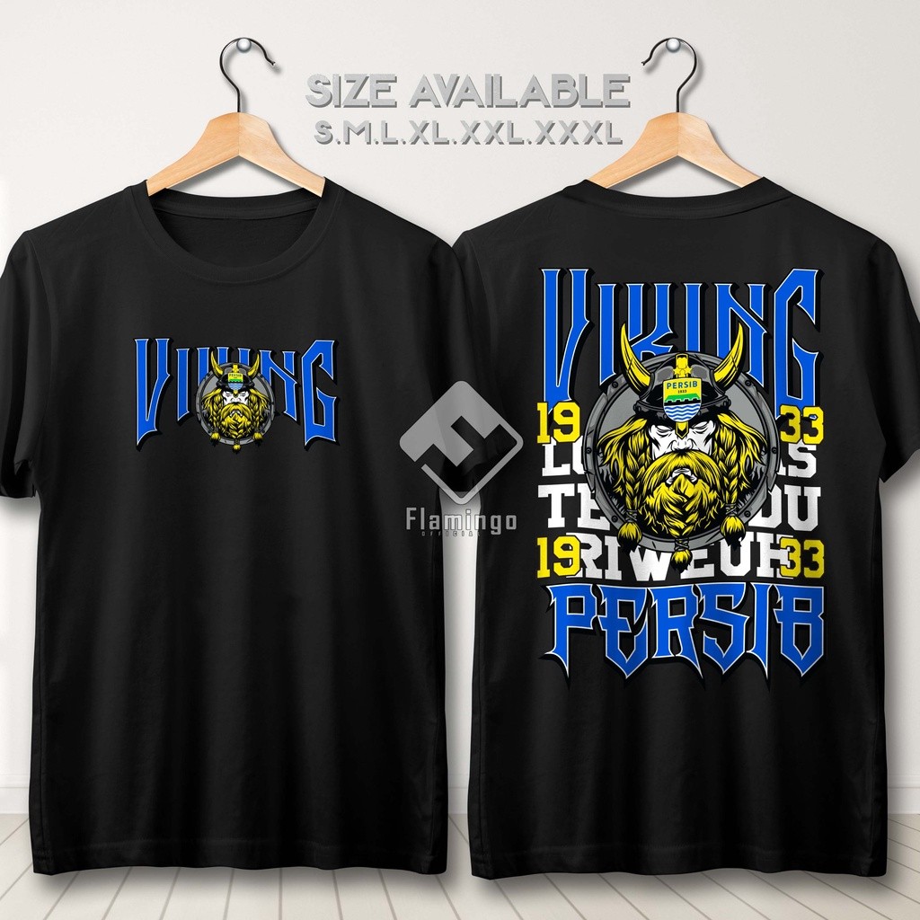 2023 Persib Bandung Viking Football Supporter Shirt Cotton