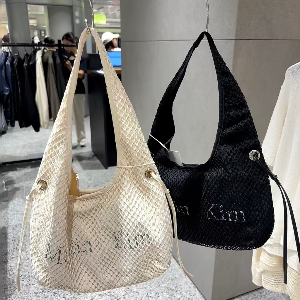 [SR-STUDIO] matin Mesh Tote Bag Retro Handbag Shoulder Bag Dongdaemun 495H