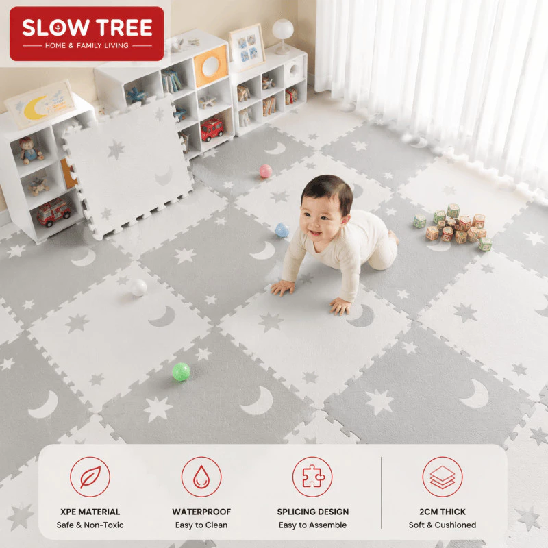 Xpe เด็กโฟม Play Mat 60x60x2 ซม.เด็กปริศนาพรมในห้องเด็กกิจกรรม Mat สําหรับทารก Ins ลม Crawling Pad