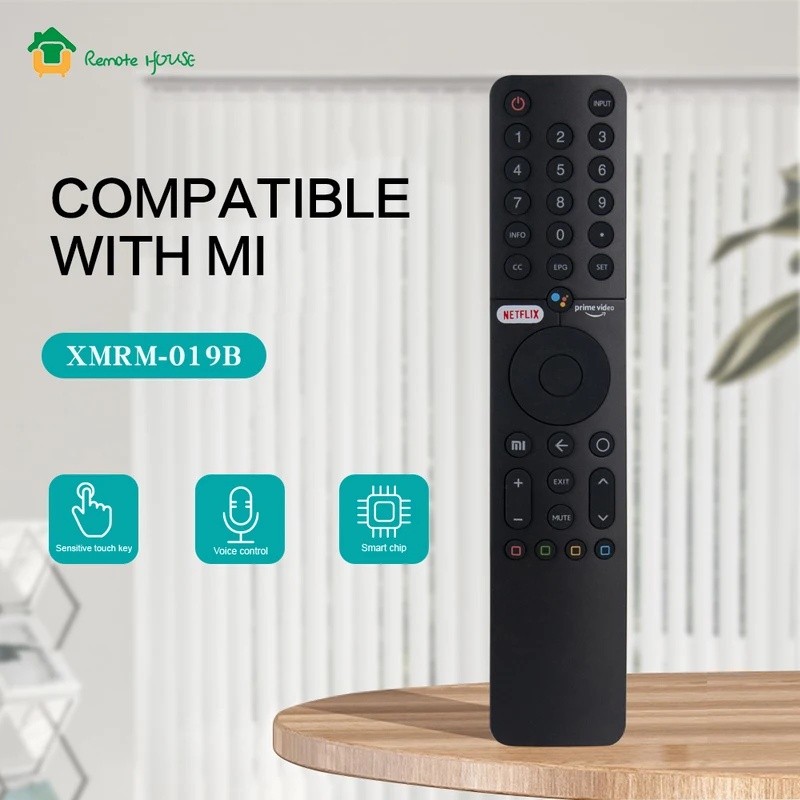 FZ สมาร์ททีวีเสียงรีโมทคอนโทรล XMRM-019 สําหรับ MI XIAOMI ทีวี Android 4K P1 สมาร์ทเสียง Remoto ควบค