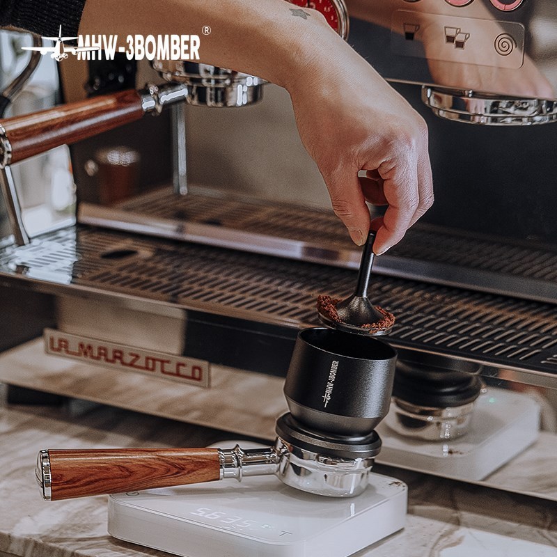 MHW-3BOMBER Bomber Powder Receiver เครื่องบดถ้วย Hand Brew ผงกาแฟอิตาเลี่ยน 58 มม.