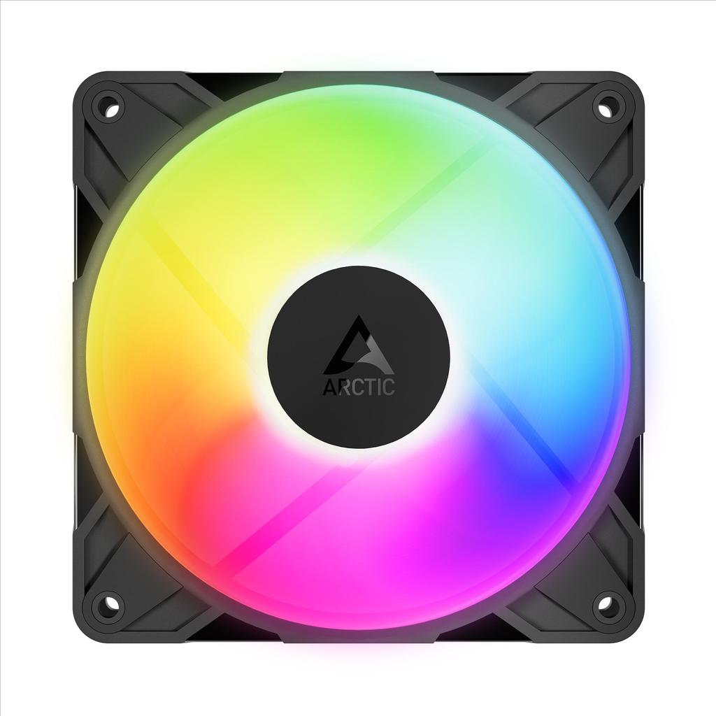Arctic P12 Pro ARGB PWM Reverse Blade Cooler Fan Case 12cm - Fan Casing 120mm