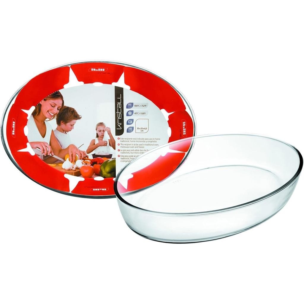 IBILI ถาดวงรี Kristall 26 x 18 x 6 ซม. TXXX