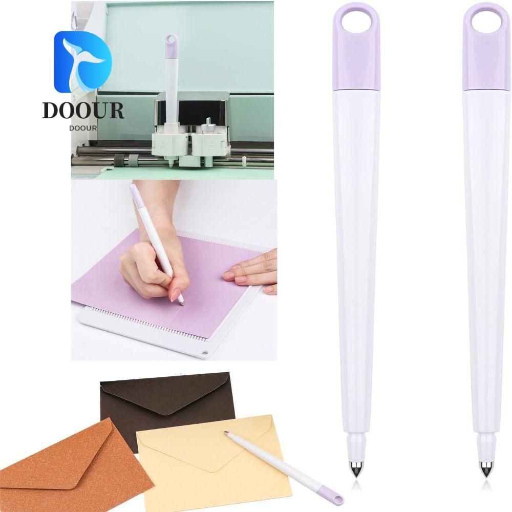 DOOURPH Scorring Stylus, Creative ทนทาน Scoring เครื่องมือปากกา,แบบพกพา Art Craft Score พับเส้นปากกา