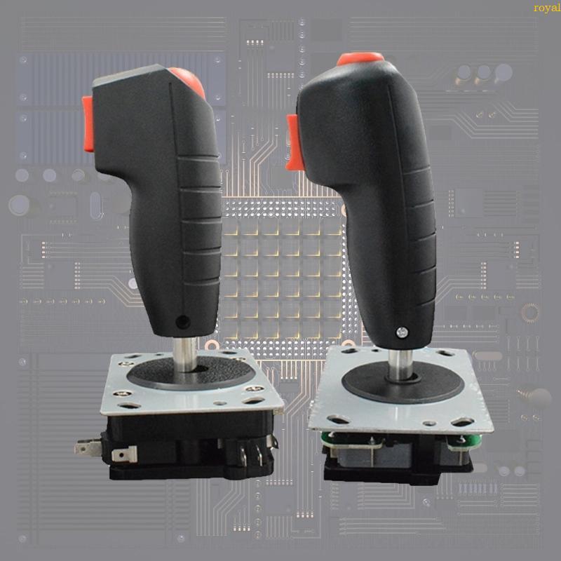 (ส่วนลดสูง)oyalking.th Flight Stick Vibration Trigger Joystick Control VR Arcade Game Machine