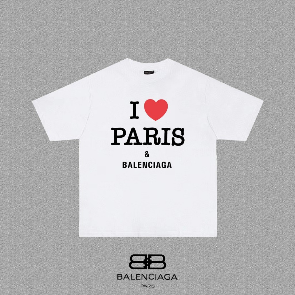 LOUIS VUITTON/LV/2026 คลาสสิกรอบคอแขนสั้นเสื้อยืดผู้ชายผู้หญิงสไตล์ Bottoming เสื้อโลโก้ใหม่การออกแบ