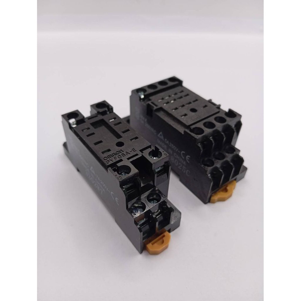 ขาเสียบรีเลย์ แบรนด์ญี่ปุ่น PYFZ-08-E PYFZ-14-E 8ขา 14ขา ใช้ร่วมกับรุ่น MY2N-GS H3Y-2 MY4N-GS H3Y-4 