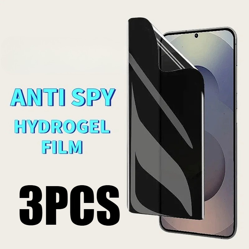 3 ชิ้น Anti Spy ความเป็นส่วนตัว Soft Hydrogel ฟิล์มสําหรับ Gionee K3 K30 K6 M12 M15 M3 P12 P15 S12 M
