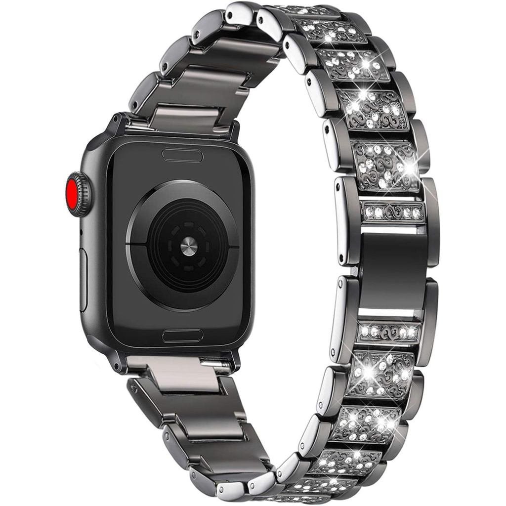 Bling Bands ใช้งานร่วมกับ Apple Watch Band 42/41 มม./40 มม./38 มม.Iwatch Series 11/9/8/7/SE/6/5/4/3/