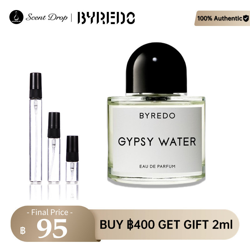 💯💯น้ําหอมแท้ 100%💯Byredo Gypsy Water EDP 2ml/5ml/10ml น้ําหอมจิ๋ว น้ําหอมผู้หญิง