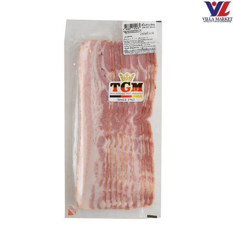 [สินค้าส่งด่วน] [0475] Tgm Smoked Bacon ทีจีเอ็ม เบคอนรมควัน 250g