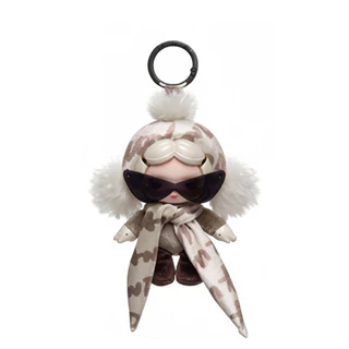 POPMART SKULLPANDA Dant to Want Series ตุ๊กตาจี้ตุ๊กตา Mystery Box ของแท้รุ่นอินเทรนด์เล่น