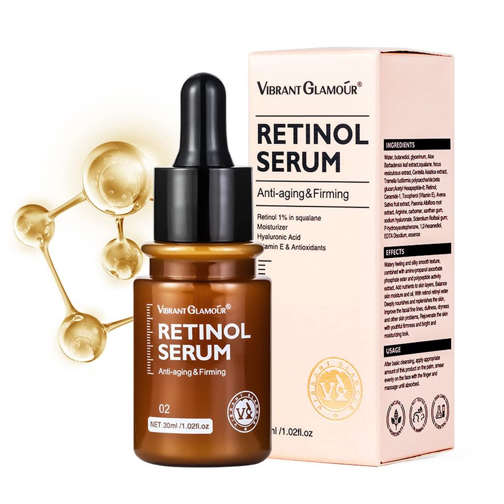 Retinol Anti Aging Face Cream & Essence, Retinol Cream Anti Aging, Retinol Serum, Face Cream (1, Ser