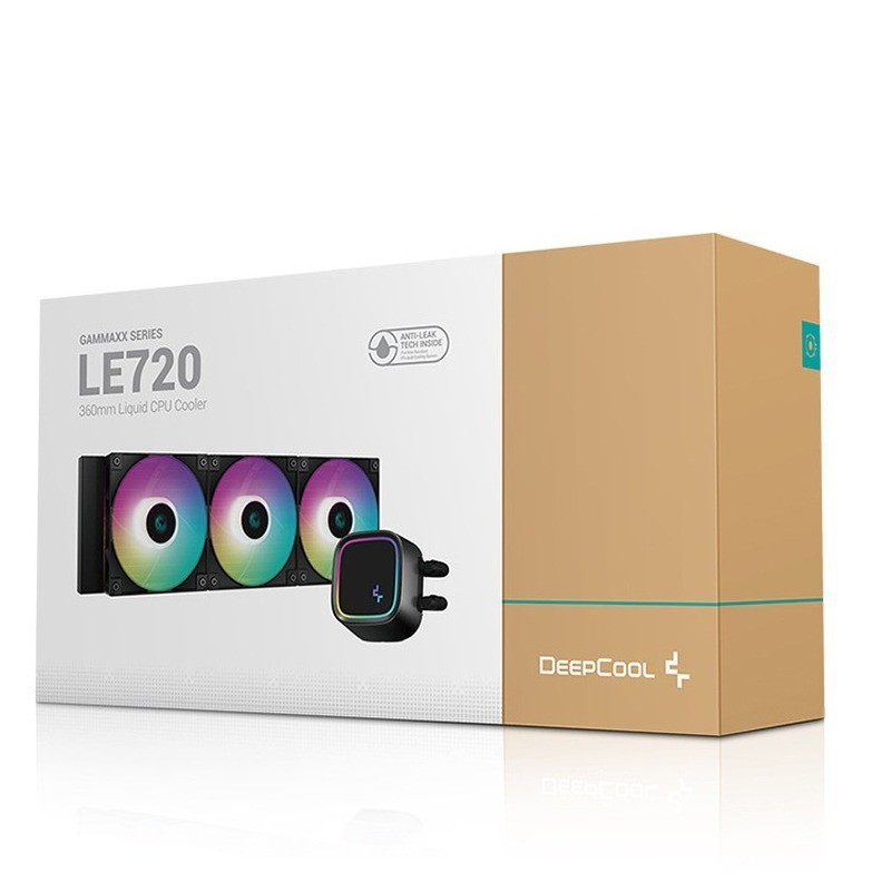 Deepcool LE720/520 Ice Element ชุดระบายความร้อนด้วยน้ำแบบ All-in-One สำหรับ CPU พร้อมไฟ ARGB รองรับแ
