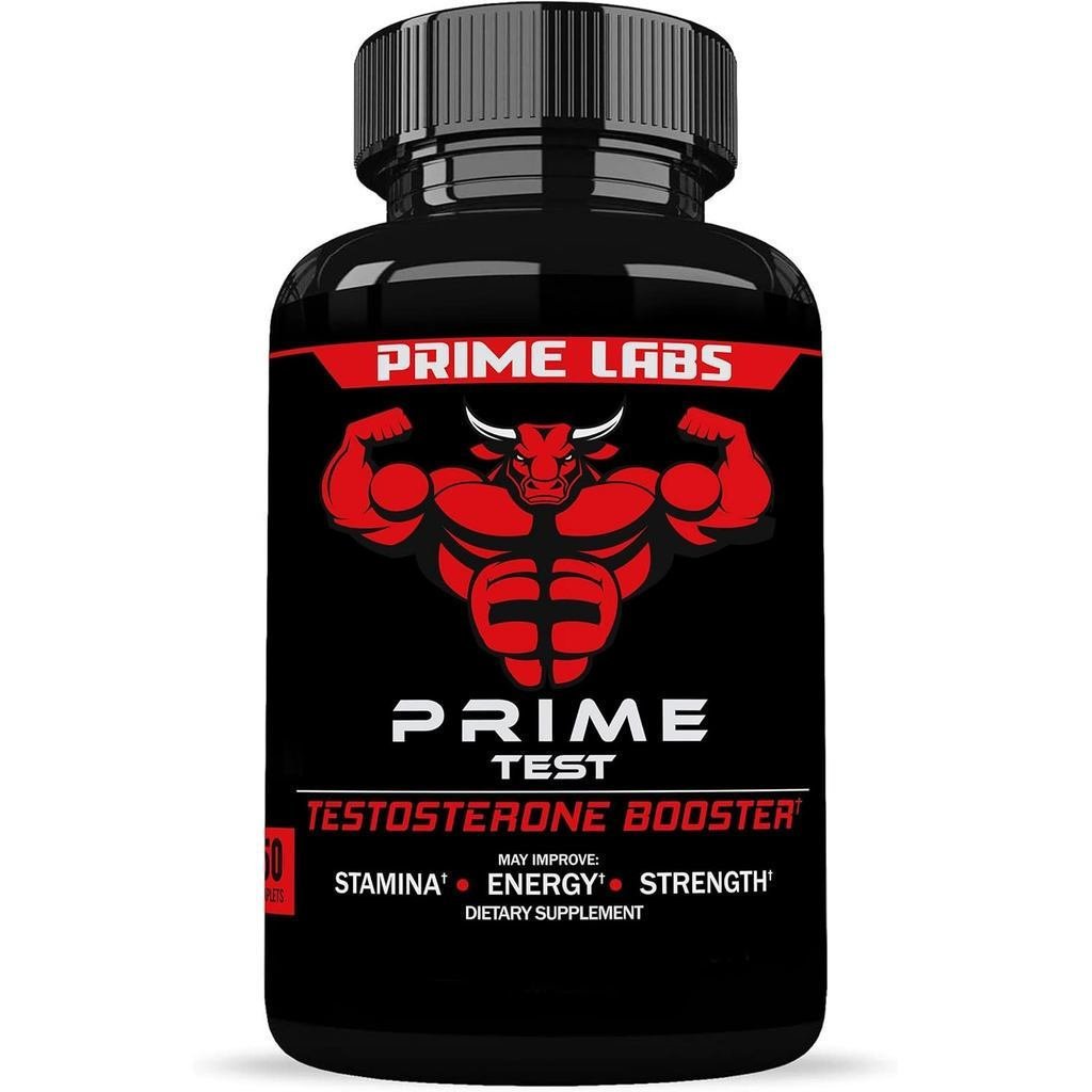 Prime Labs-Male Testosterone Accelerator-Endurance, Endurance and Power Booster-60 ชิ้น 5F1W