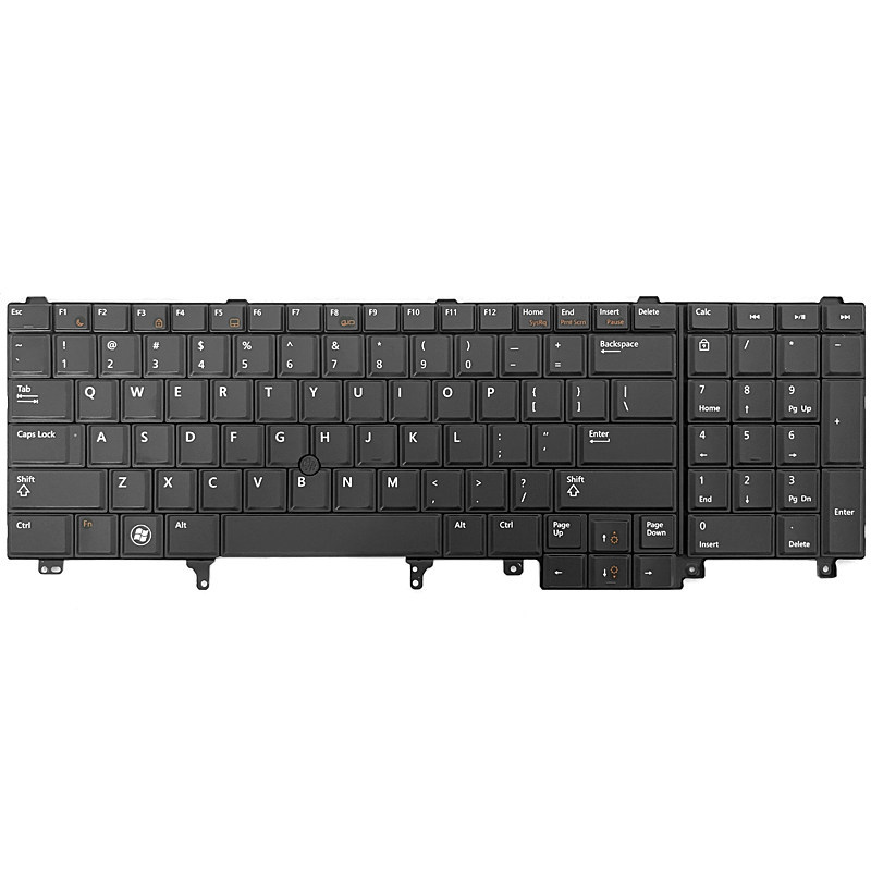 ใช้ได้กับแป้นพิมพ์ Dell Dell Latitude E5520 E5530 E6520 E6530 E6540