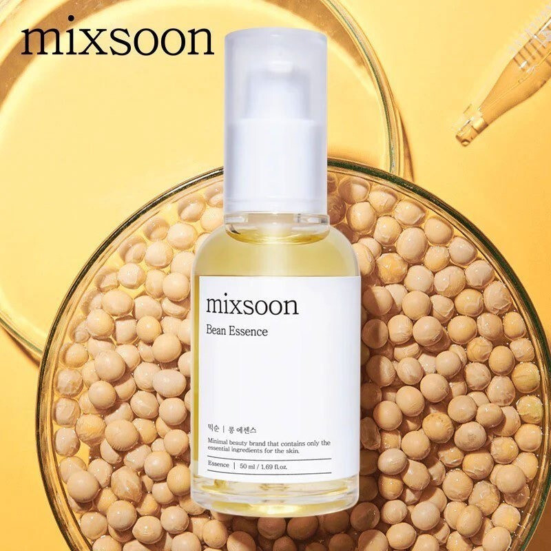 ✨MIXSOON mixsoon หมักสารละลายถั่วเหลืองให้ความชุ่มชื้นเอสเซ้นส์ยางยืด 50ml