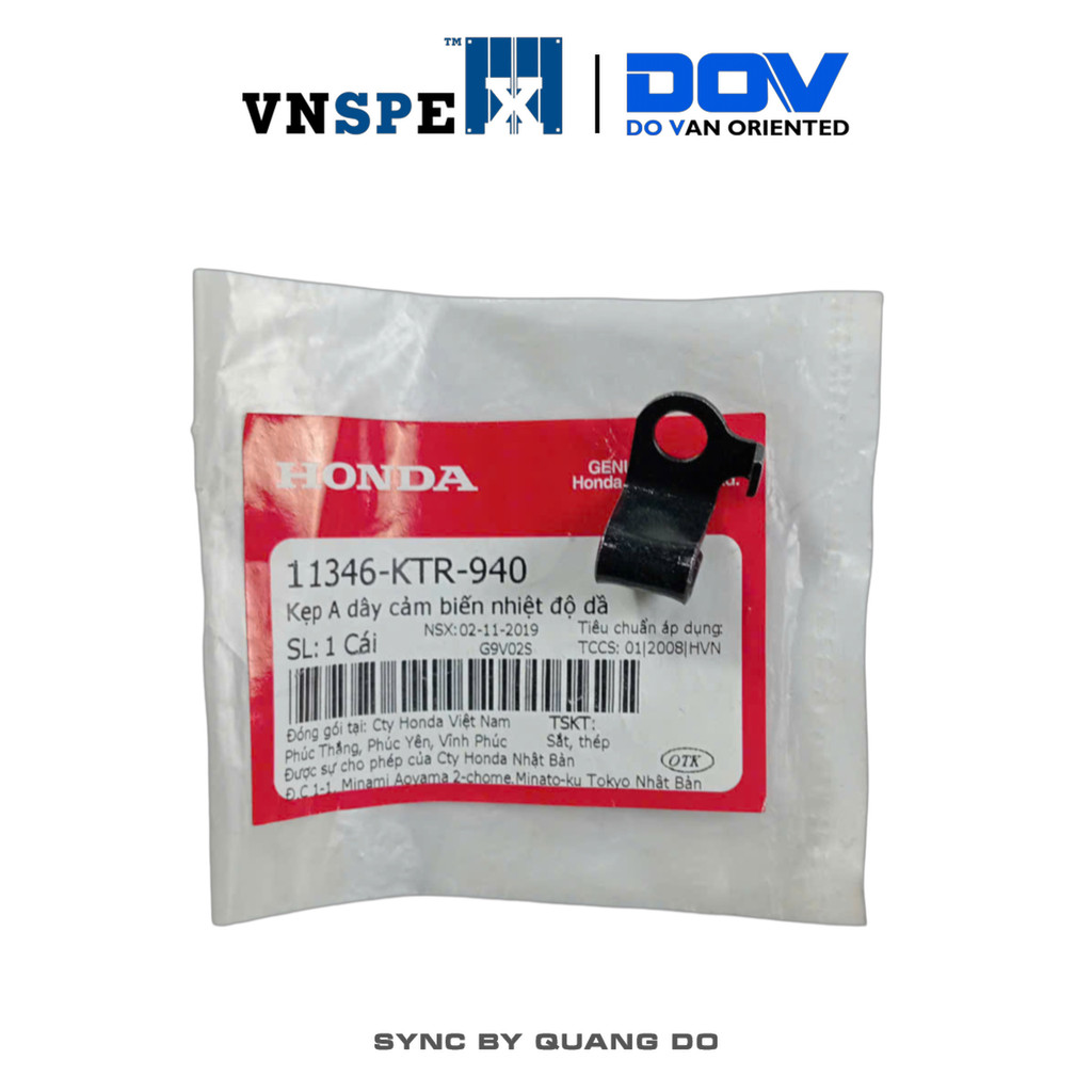 HONDA Future, Wave Oil Temperature Sensor A-Wire Clamp - 11346KTR940