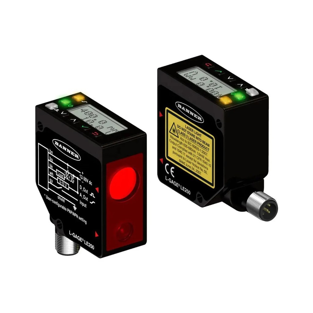 NN7T สินค้าขายดี สินค้าขายดี HOT สินค้าขายดี LE Series เลเซอร์ Displacement Sensor 1M Range LE550I W