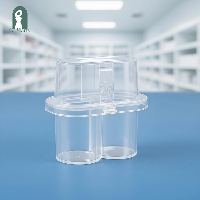 Gmarty 10 ชิ้น 3 มล. Mini Vial Case Peptide Storage Box, Freezer Holder KL