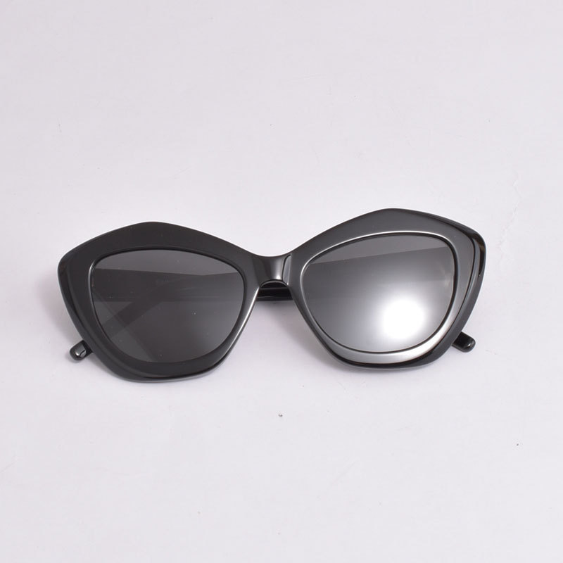 LFWS แว่นกันแดด Female Ultraviolet sl#个性sl68防时尚太阳镜眼镜