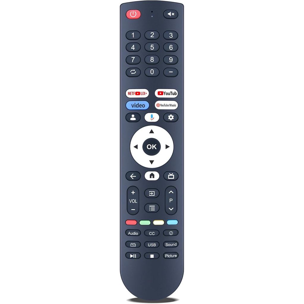 RETROSUN เปลี่ยนเสียงรีโมทคอนโทรลสําหรับ FPD 32/40/43 นิ้ว Palette Series Google TV CG32-P3