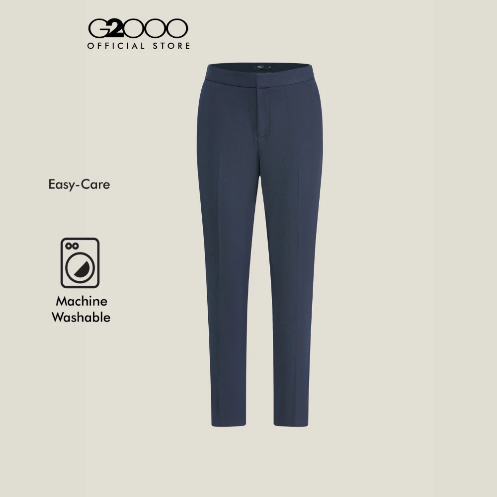G2000 กางเกงสูทสำหรับผู้หญิง Cigarette Shape ทรง Cigarette Shape รุ่น 5625120678 สีกรมท่า