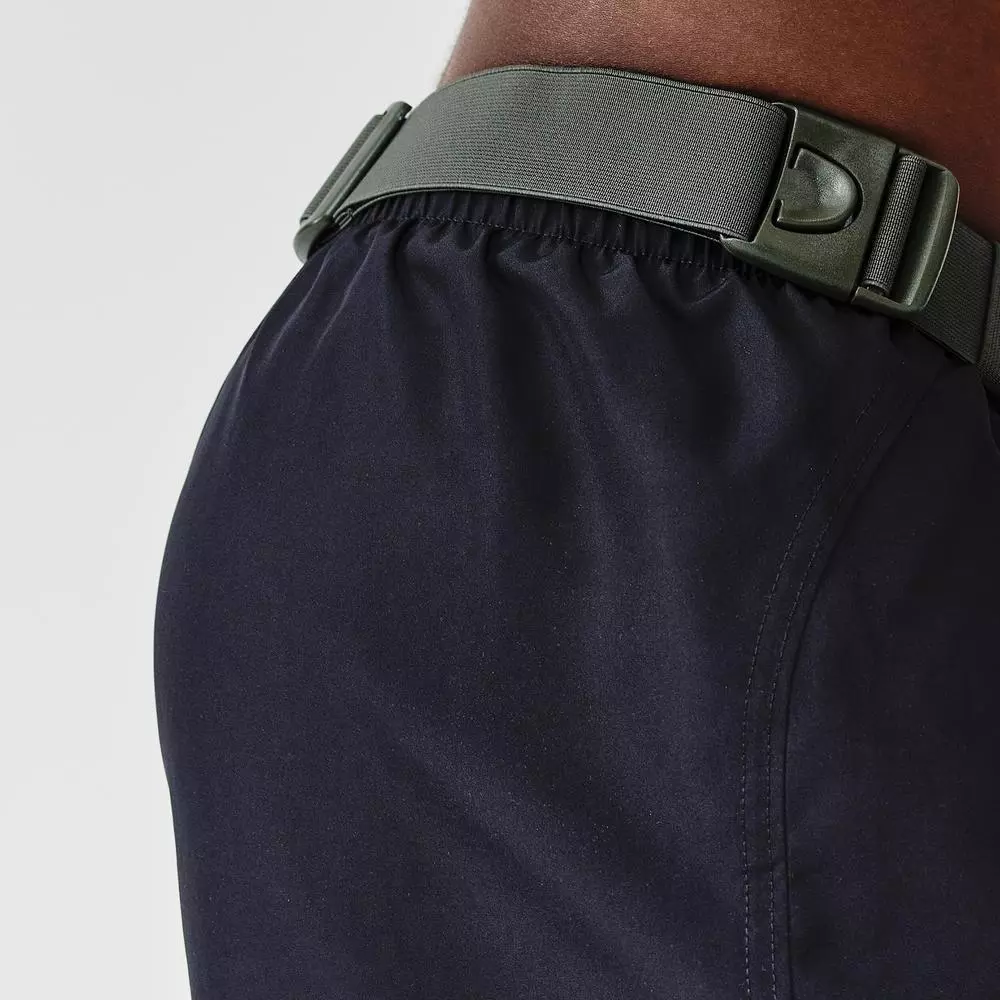 Decathlon Running Belt With 2-Compartment Pockets กระเป๋าคาดเอววิ่ง Kiprun ใส่สมาร์ทโฟนได้ รุ่น Basic 2 - Khaki thumbnail 6