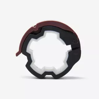 Decathlon Pair Of Weight Training Disc Collars ปลอกล็อคเวทสำหรับเวทเทรนนิ่ง 2 ชิ้น ขนาด 28 มิลลิเมตร - Black
