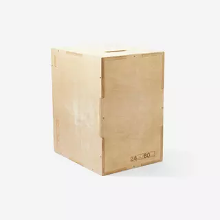 Decathlon Jump Box, Plyometrics Box กล่องสำหรับกระโดดเพื่อการฝึกแบบพลัยโอเมตริก - Brown