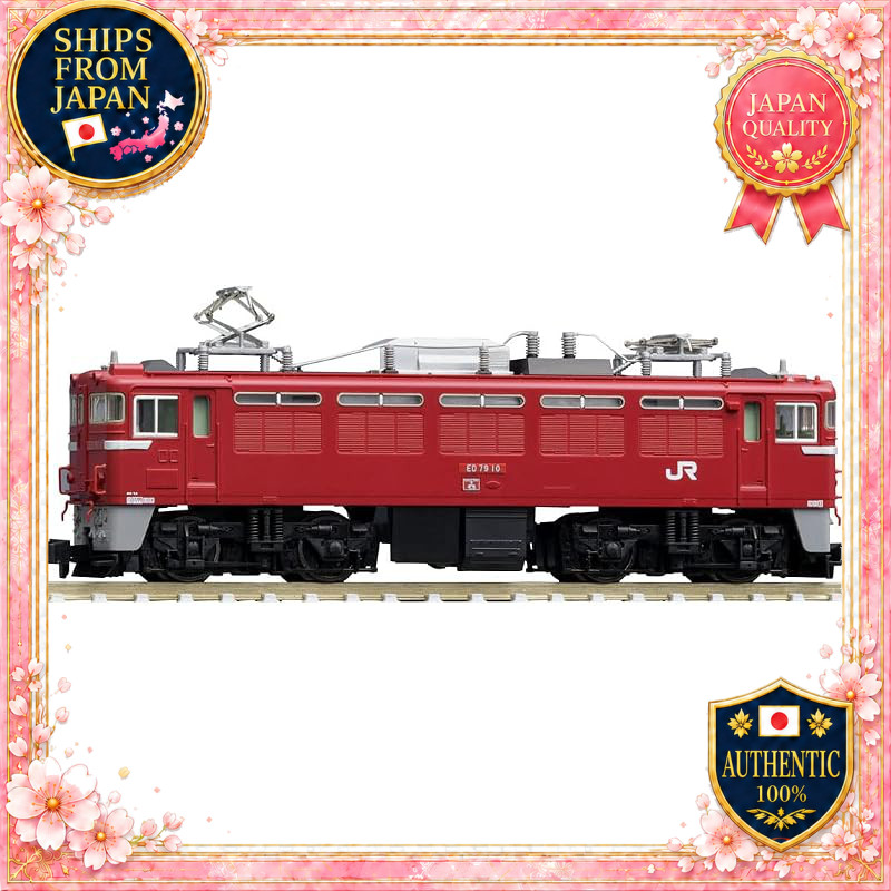 TOMYTEC TOMIX N Gauge JR ED79 0 H Rubber Gray 7149 Electric Locomotive Red