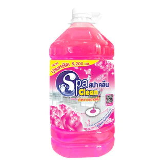 SPACLEAN น้ำยาถูพื้น โรแมนติกโรส สีชมพู ขนาด 5200 มล.
