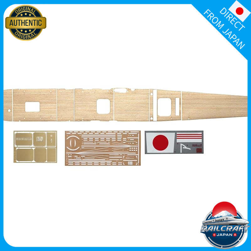 Hasegawa 1/350 Japanese Navy Aircraft Carrier Akagi Wooden Deck Parts for Plastic Model QG25