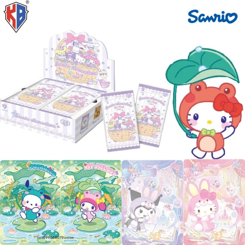 KB อย่างเป็นทางการใหม่ Sanrio Family Series Dress Up Party การ์ดสะสม Sweet Dream กระเป๋า 9th อะนิเมะสินค้าของขวัญ