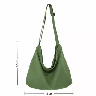 FAVOR Messenger Bag, Canvas กระเป๋าสะพายอเนกประสงค์, Korean Large Capacity Travel Tote Bag Woman Men