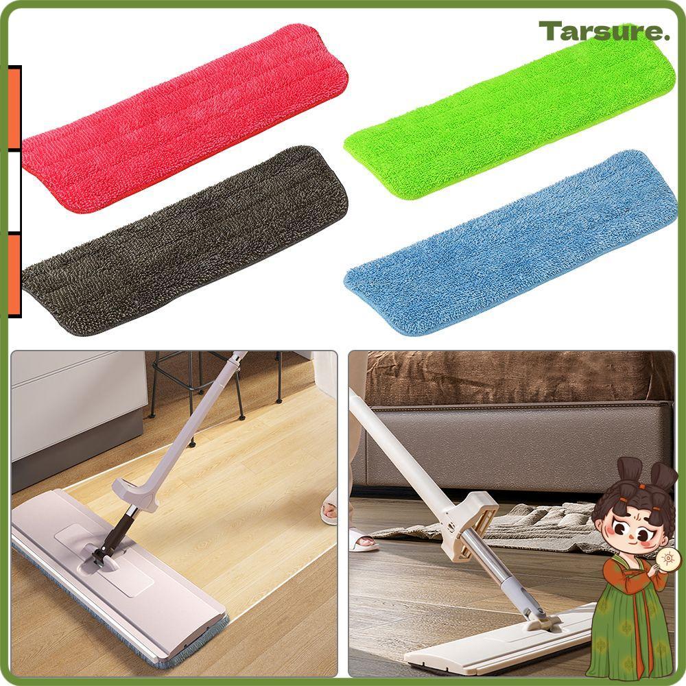 TARSURETH Mop Pads Heads Floor Dust Wet Dry Cleaning Spray