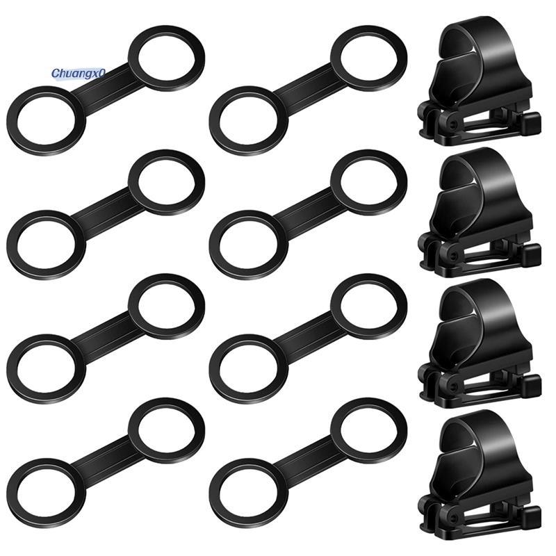 Chuangtfx03Silicone Snorkel Clip ที่วางดําน้ํา Snorkel Keeper Scuba Dive คลิปพลาสติก Snorkel Keeper 
