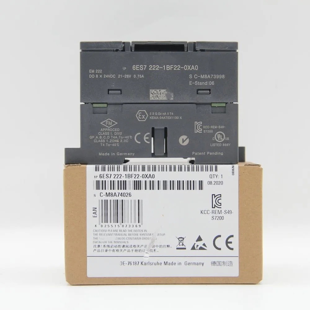 P0YW ร้อนใหม่ 6ES7 222-1BF22-0XA0 S7-200 โมดูลอินพุตและเอาต์พุตดิจิตอล I/O โมดูลส่วนประกอบอิเล็กทรอน