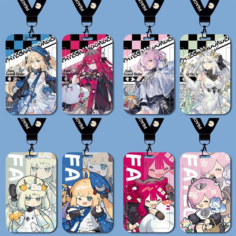 FGO ครบรอบ 8 ปี Fate Morgan Matthew Arturia Card Holder School Card Meal Card Campus Card Bus Metro 