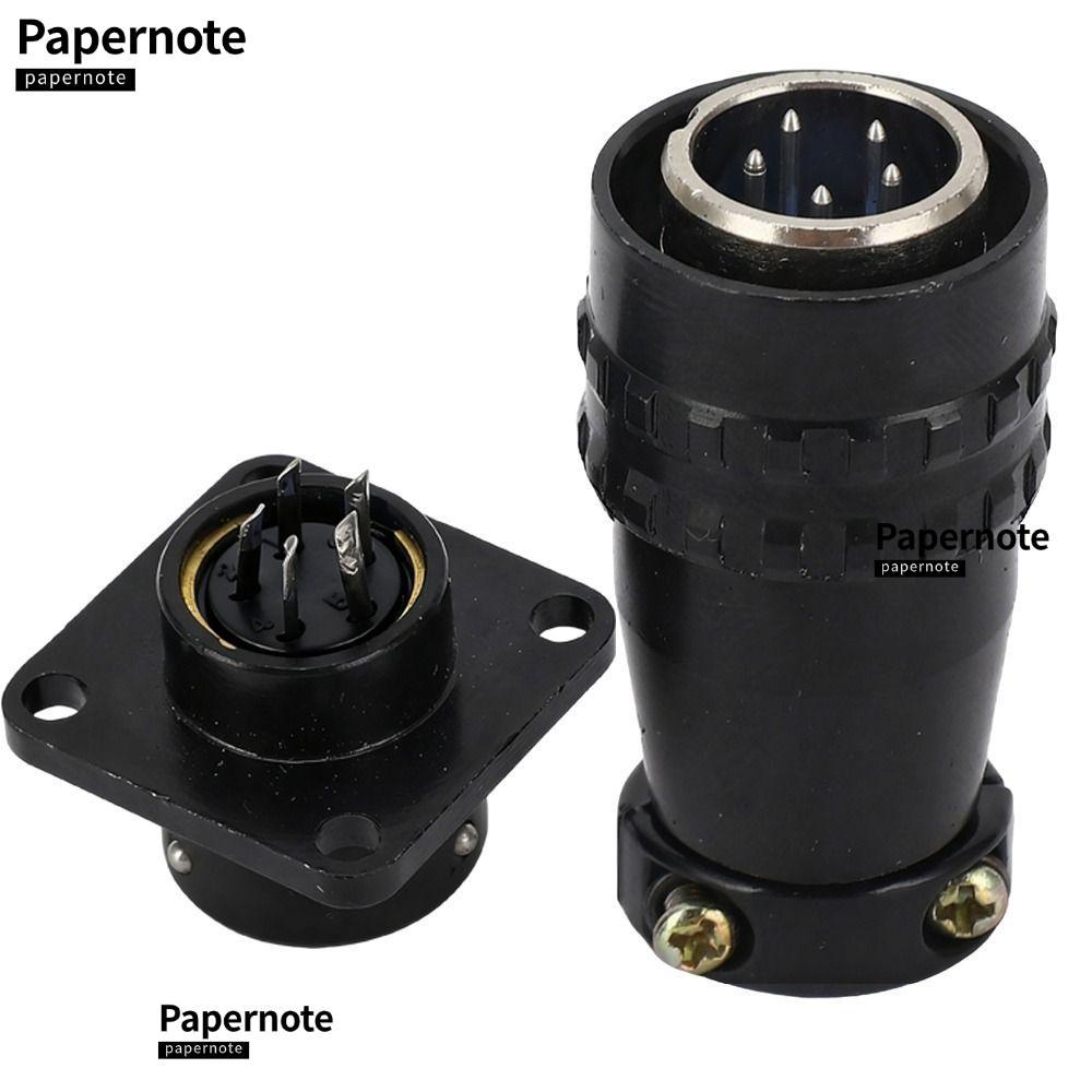 PAPERNOTE Aviation Plug Socket, Quick Connect XS16J2P Panel Aviation Connector, Professional AC 400V