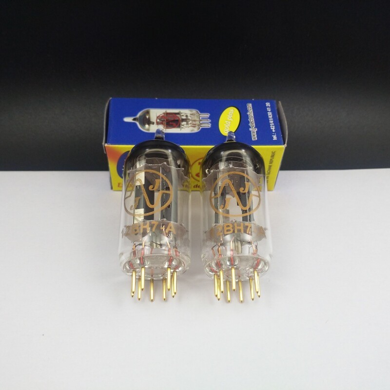 เช็ก JJ 12BH7A Tube Plus การแปลงที่นั่งรุ่น ECC82/12AU7/E80CC/E182CC/6H30
